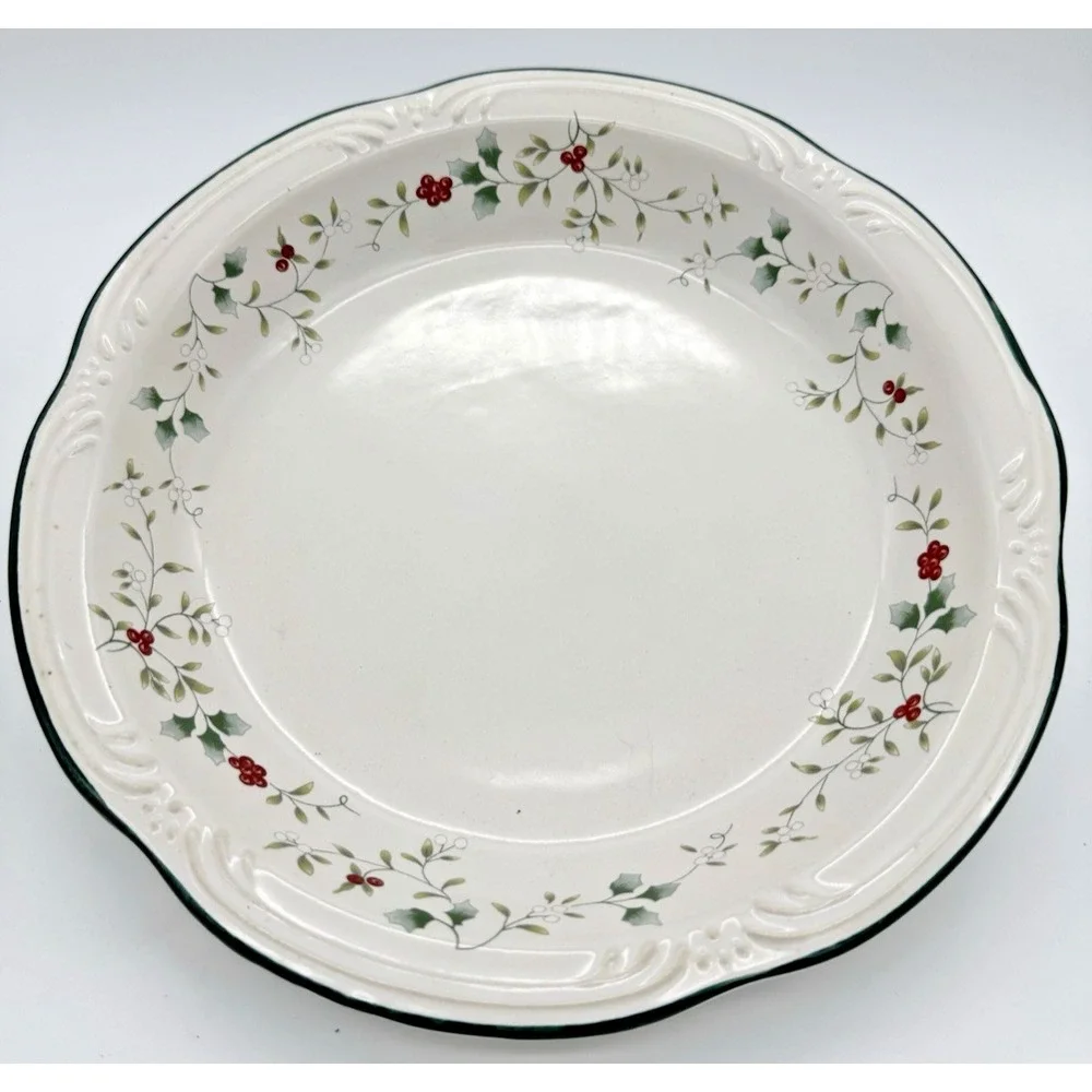 PFALTZGRAFF WINTERBERRY PIE BAKING DISH PIE PAN 10
